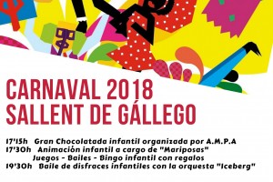 Fiesta de Carnaval en Sallent de Gallego || 