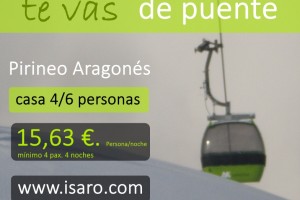 CASA en el Pirineo Aragonés por 15,63 €. noche || 